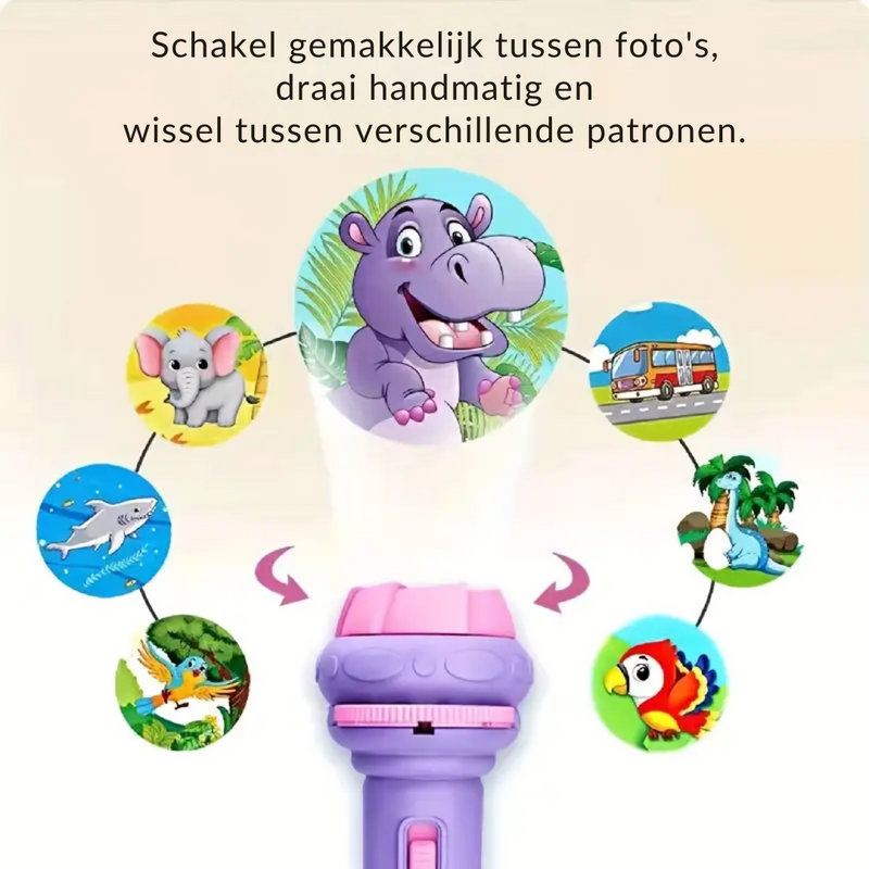 Projector Torch - DreamBeam-Pink-State of Style