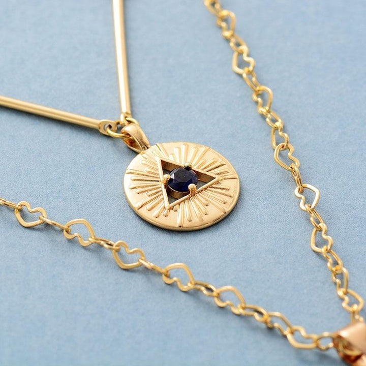 Protective Lapis Necklace - Althea-State of Style