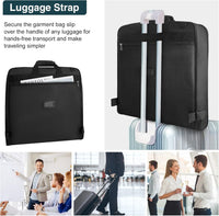 Foldable Waterproof Travel Garment Bag – Carry-On Suit Organiser with Strap