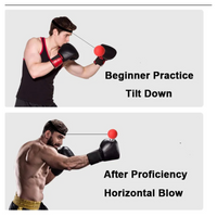 PunchPro Reflex Ball for Boxing Training-Black (Light Weight)-State of Style