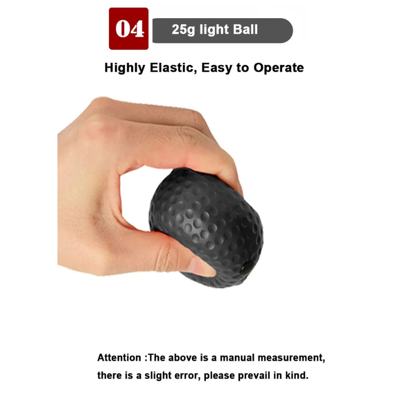 PunchPro Reflex Ball for Boxing Training-Black (Light Weight)-State of Style