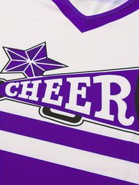 Purple Cheerleader Set Kids – Sparkzi-4-5Y-State of Style