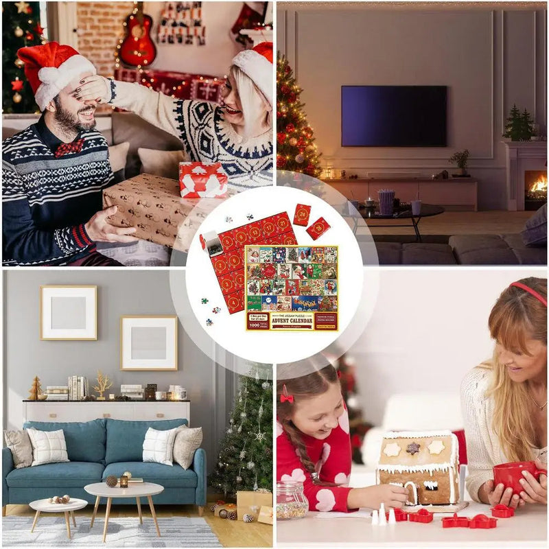 Puzzle Advent Calendar - FestivePuzzle-State of Style