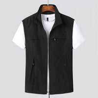 Quick-drying men's vest for outdoor adventures – Arvid-Black-S-State of Style