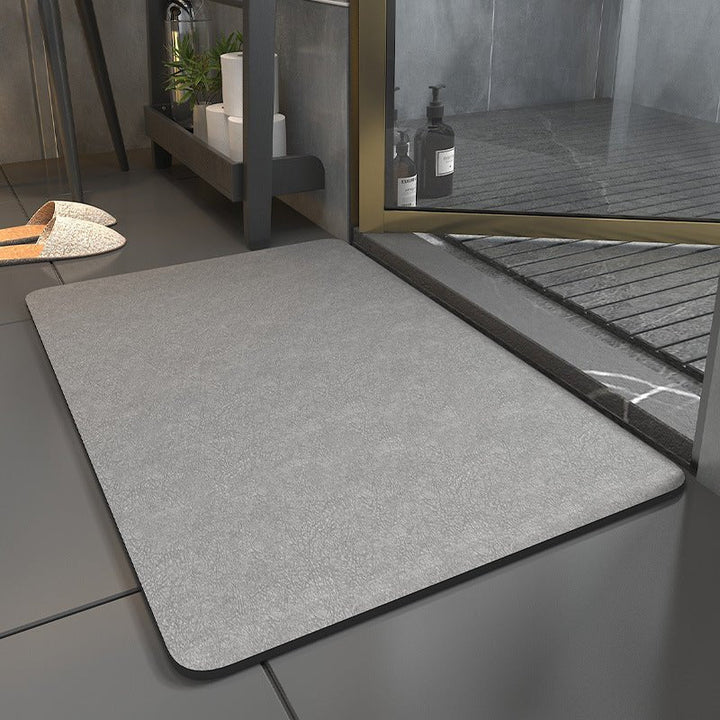 Quick Drying Non-Slip Bath Mat – DryStep-Dark grey-40x60cm-State of Style