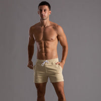Quick-drying & Stylish Men's Swim Shorts made from Ripstop Polyester – Niko-Green-XS-State of Style