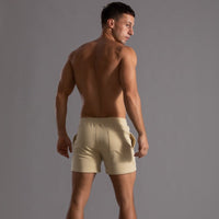 Quick-drying & Stylish Men's Swim Shorts made from Ripstop Polyester – Niko-Green-XS-State of Style