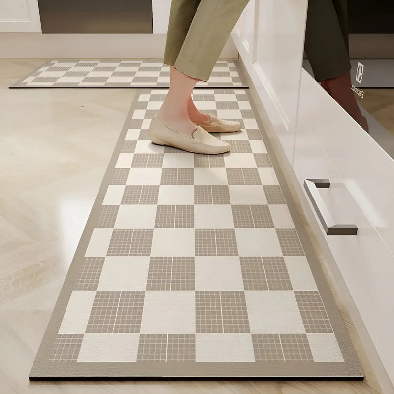 Quick-Drying Super Absorbent Non-Slip Kitchen Mat - SplashEase-Blocked-40 x 60 cm-State of Style
