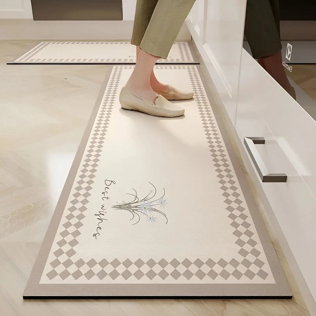 Quick-Drying Super Absorbent Non-Slip Kitchen Mat - SplashEase-Blocked-40 x 60 cm-State of Style