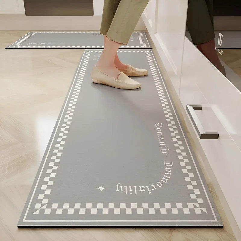 Quick-Drying Super Absorbent Non-Slip Kitchen Mat - SplashEase-Letters-40 x 60 cm-State of Style