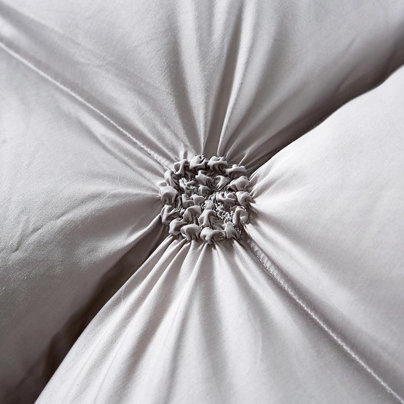 Quilted Duvet with 100% Goose Down - PlumeLux-Grey-200x230cm 3.000g-State of Style