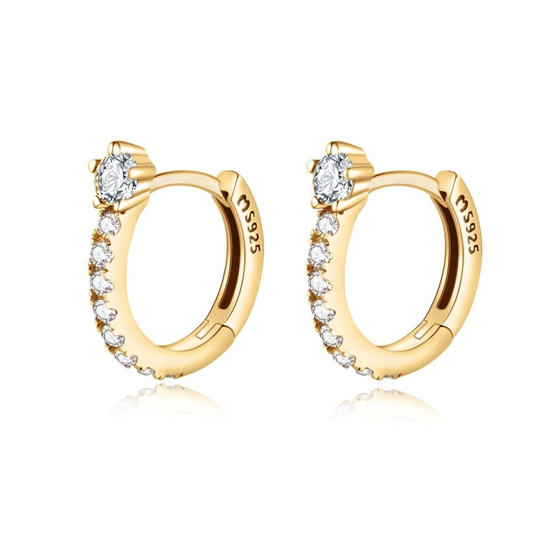 Radiant Hoop Earrings - Livia-Gold-State of Style