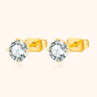 Radiant Mini Earrings – Mila-5 mm-Gold-State of Style