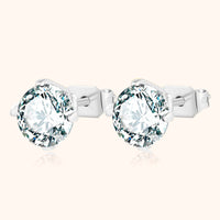 Radiant Mini Earrings – Mila-7 mm-Silver-State of Style