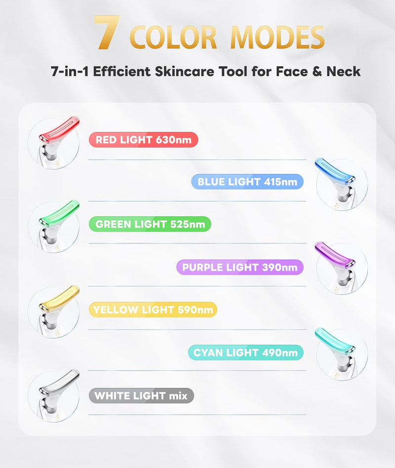 RadiantGlow 7-Color Gezichtsmassager-State of Style