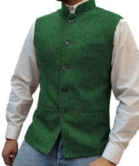 Raphael Traditional Vest – Vintage-Inspired Waistcoat with Tailored Fit-Green-XS-State of Style