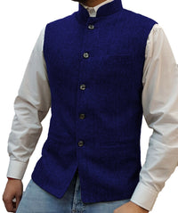 Raphael Traditional Vest – Vintage-Inspired Waistcoat with Tailored Fit-Royal Blue-XS-State of Style