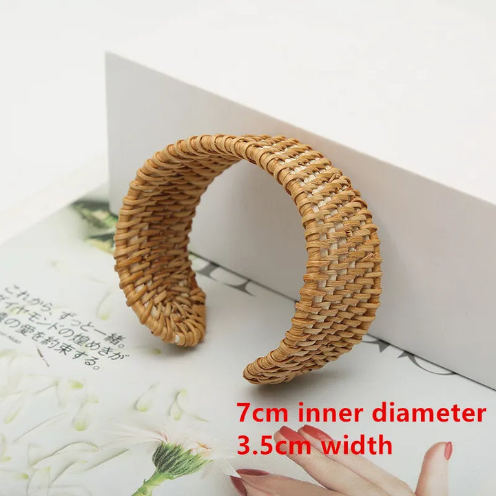 Rattan Woven Bangles | Elegant and Versatile Jewellery-OPTION 4-State of Style
