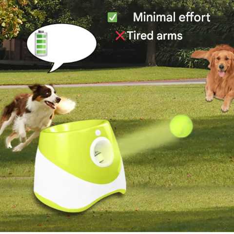 Rechargeable Ball Launcher for Dogs – FetchPro-Orange-State of Style