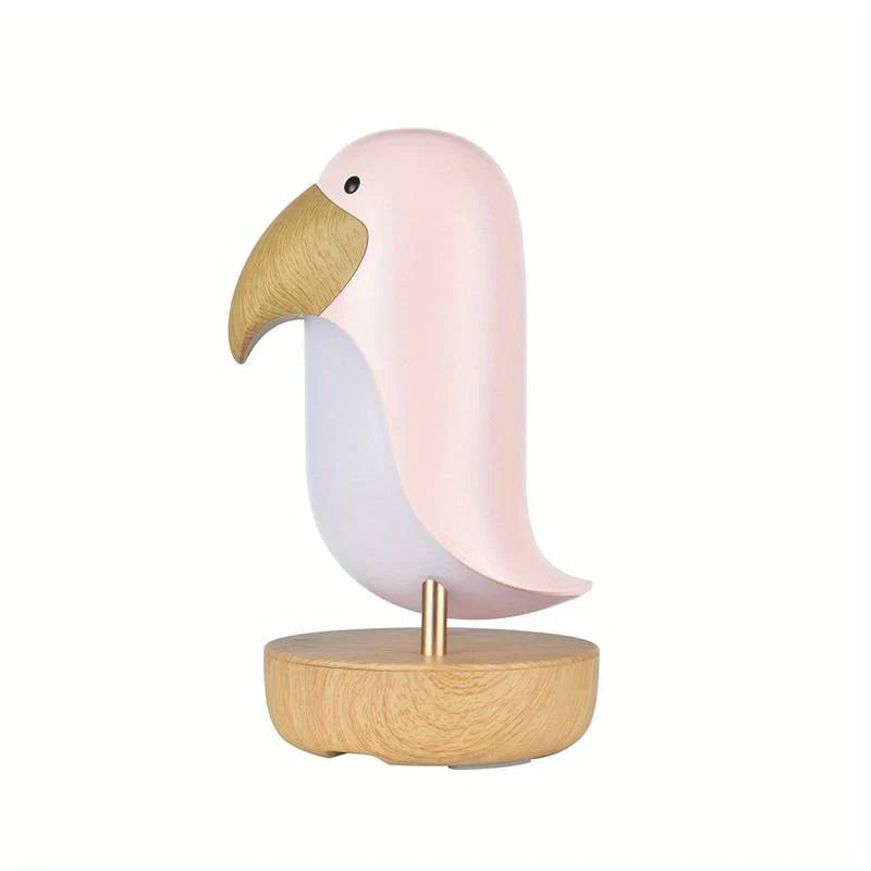 Rechargeable Bird Nightlight - PeckLight-Pink-State of Style