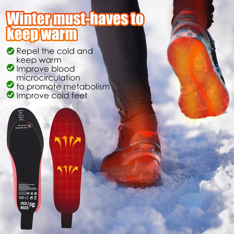 Rechargeable Heated Insoles - Aurora-2.5-9 (Women)-State of Style