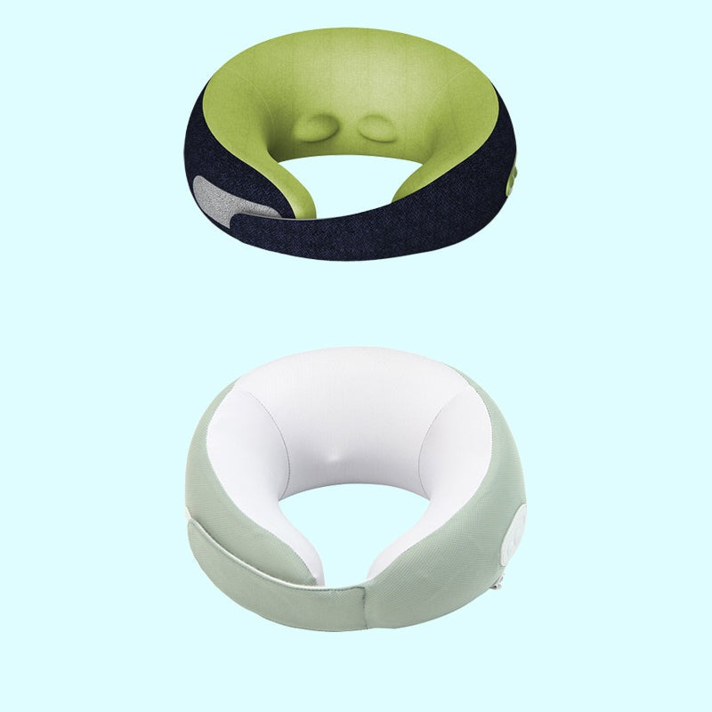 Rechargeable Heating Cushion with Neck Massage - CozyTherm-Dark Blue-State of Style