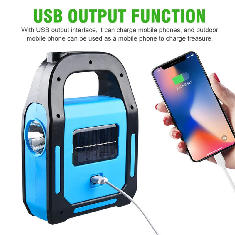 Rechargeable USB Camping Lantern with Powerbank - SolarGlow-Small-State of Style