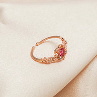 Red Crystal Love Ring - Scarlett-State of Style