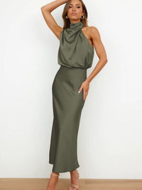 Refined Cocktail Dress - Livia-Green-S-State of Style