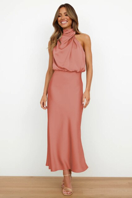 Refined Cocktail Dress - Livia-Red-S-State of Style