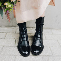 Refined Women's High Boots - Liana-Black-4-State of Style
