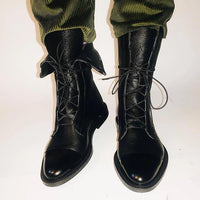 Refined Women's High Boots - Liana-Black-4-State of Style