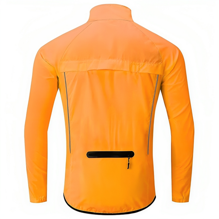 Reflective Cycling Jacket for Men - ReflectoRide-Black-M-State of Style