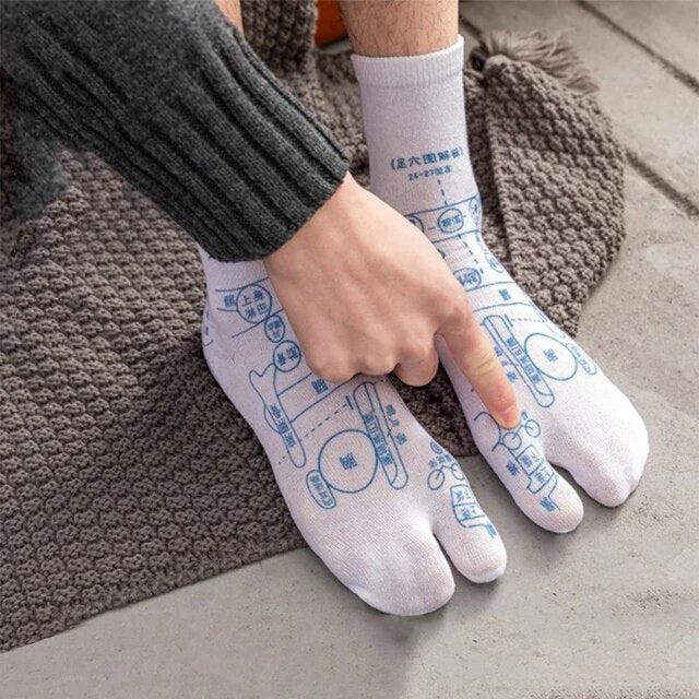 Reflexology Socks - FootRevive-3.0 – 6.5 (AU)-State of Style