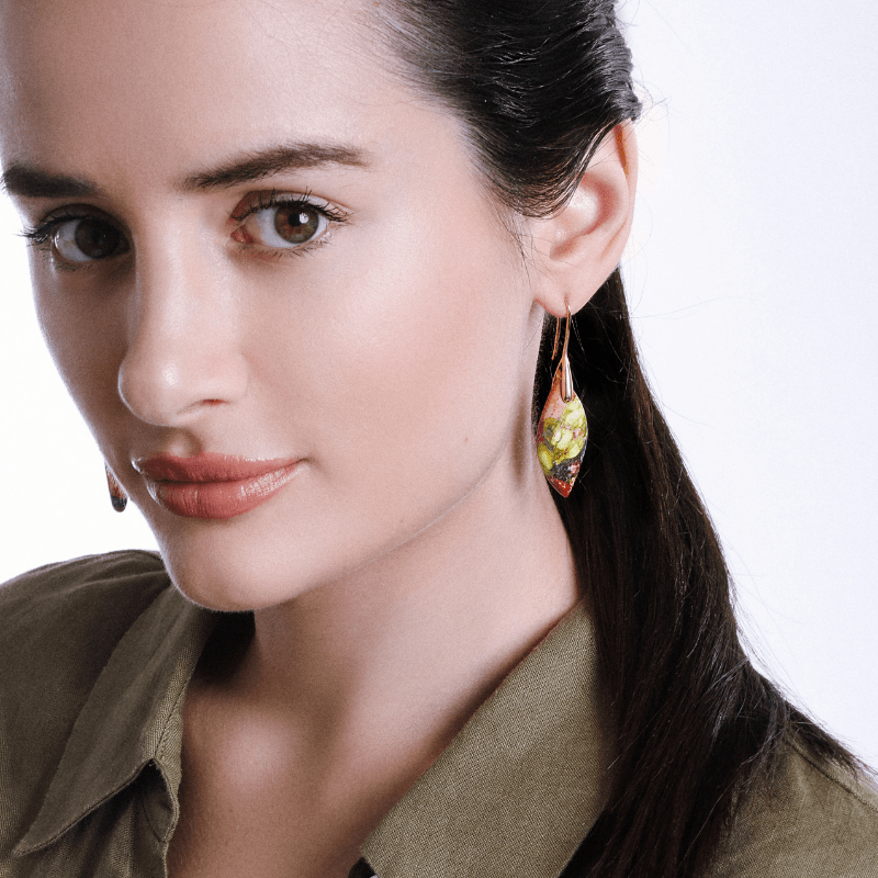 Regaliet Drop Earrings - Amaris-Gold-State of Style