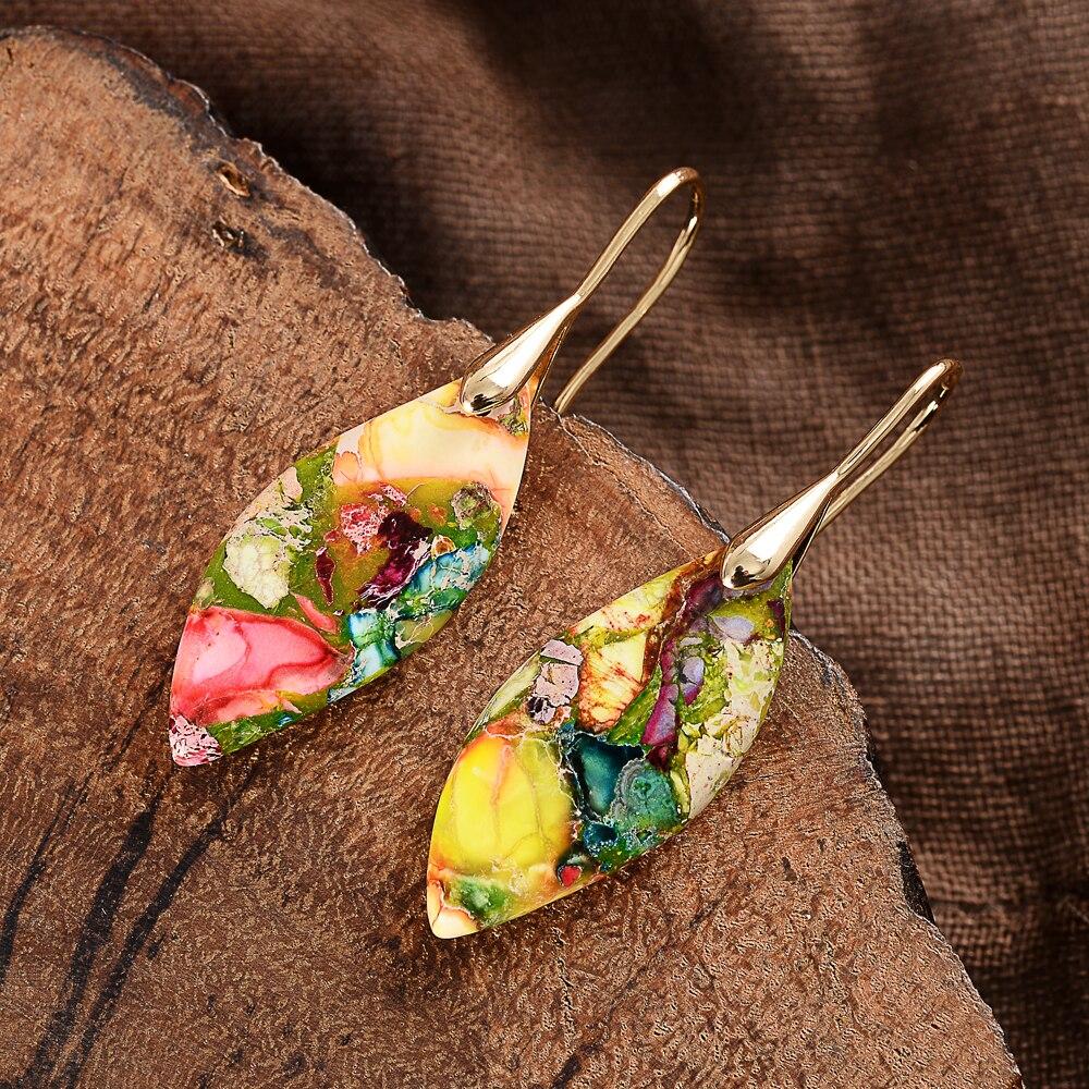 Regaliet Drop Earrings - Amaris-Gold-State of Style