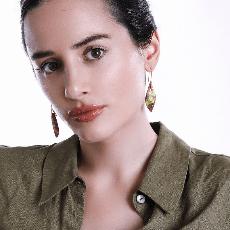 Regaliet Drop Earrings - Amaris-Gold-State of Style