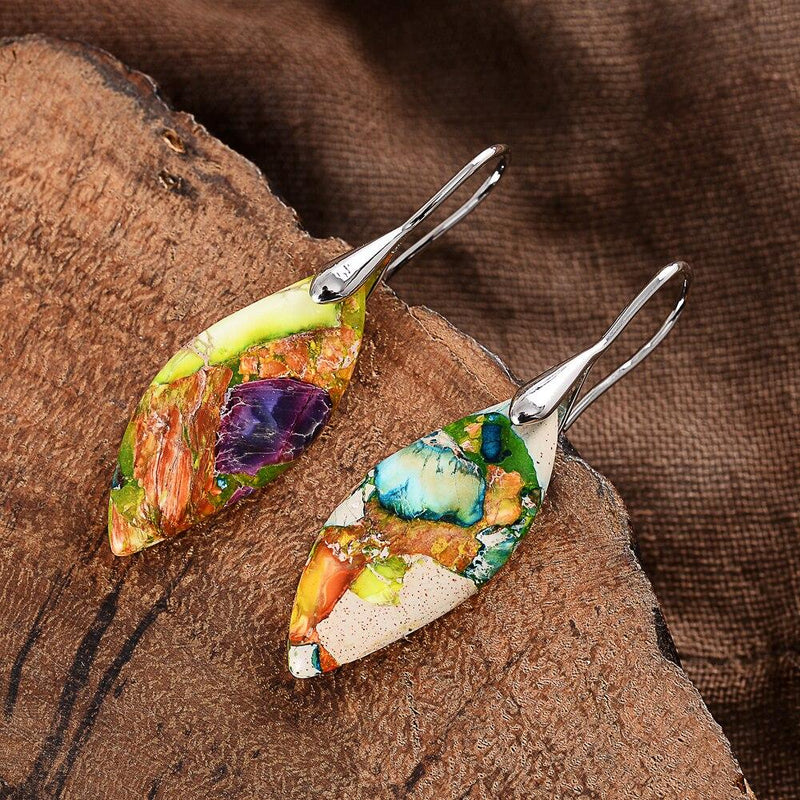 Regaliet Drop Earrings - Amaris-Gold-State of Style