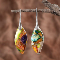Regaliet Drop Earrings - Amaris-Silver-State of Style
