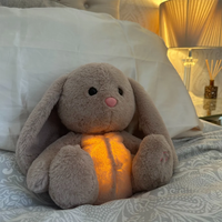 Soothing plush cuddly toy with breathing rhythm and sleep sounds – Snoozie
