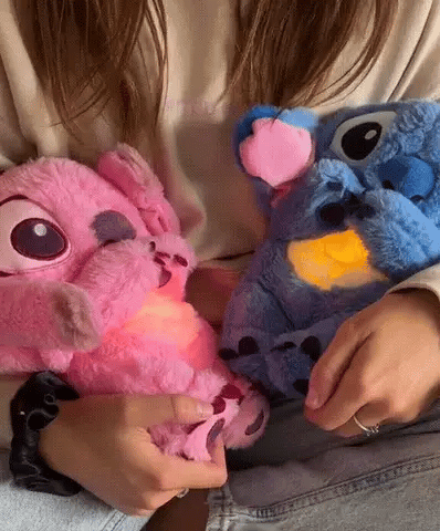 Soothing plush cuddly toy with breathing rhythm and sleep sounds – Snoozie