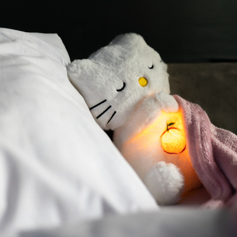 Soothing plush cuddly toy with breathing rhythm and sleep sounds – Snoozie
