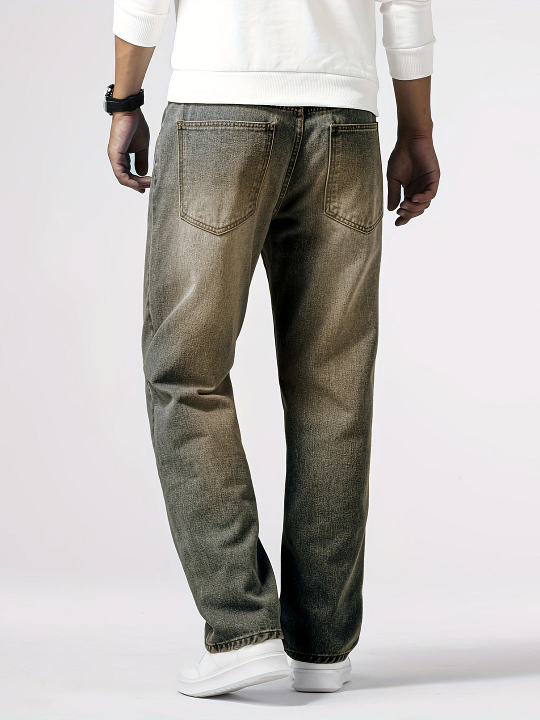 Relaxed Fit Regular Men's Jeans - Lucas-Royal Blue-30-State of Style