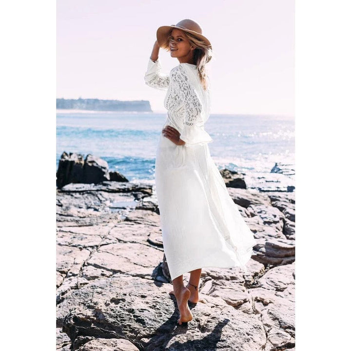 Relaxed Maxi Dress - Luna-XS-State of Style