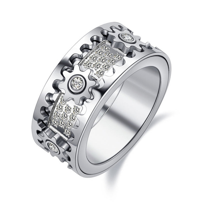 Relaxing Spinner - Spinfinity-Silver-17.4mm-State of Style
