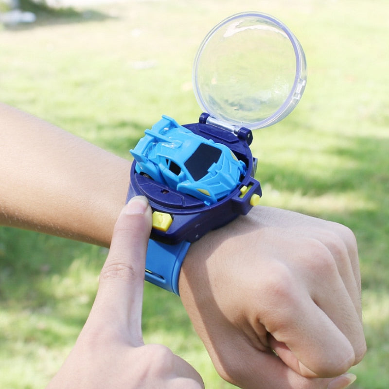 Remote Control Car Clock - RaceMaster-Blue-State of Style