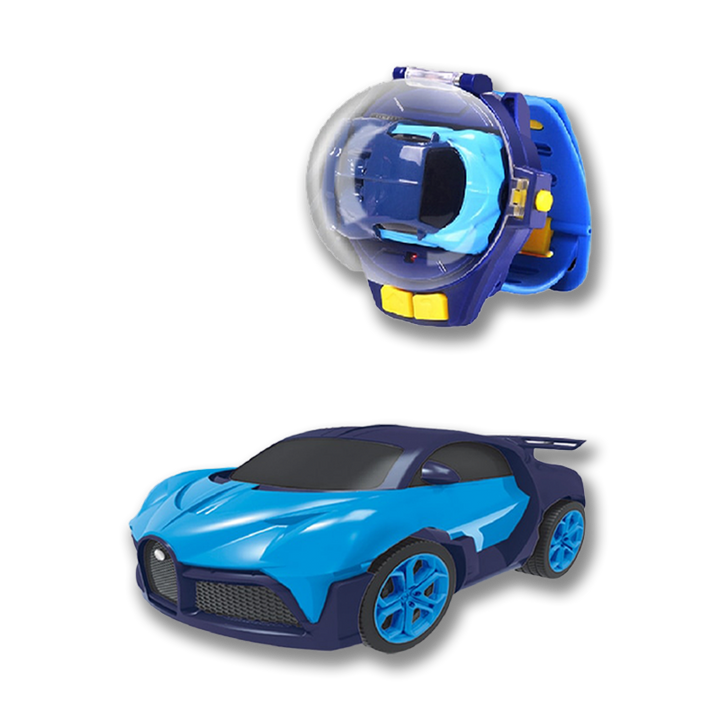 Remote Control Car Clock - RaceMaster-Blue-State of Style