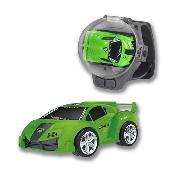 Remote Control Car Clock - RaceMaster-Green-State of Style
