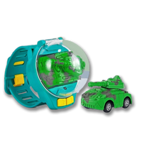 Remote Control Car Clock - RaceMaster-Green Tank-State of Style