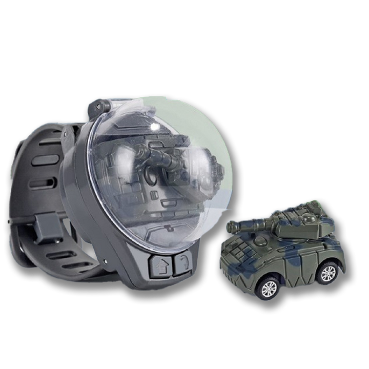 Remote Control Car Clock - RaceMaster-Grey Tank-State of Style